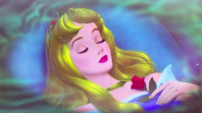 Sleeping beauty aurora