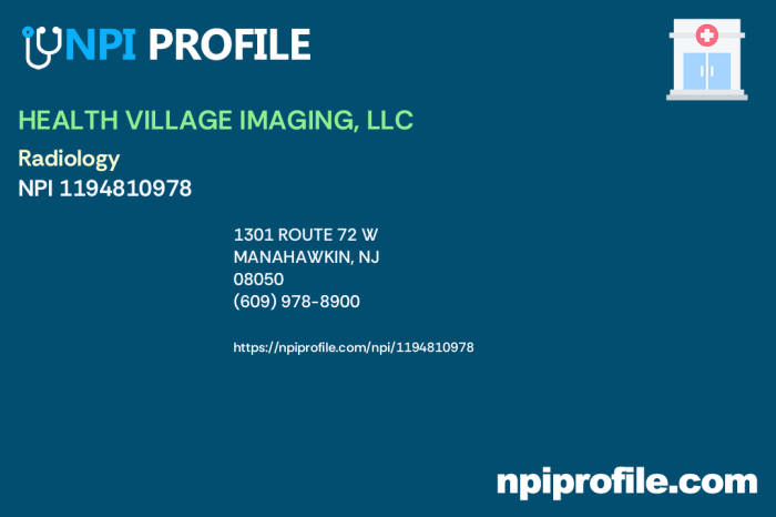 Health village imaging nj