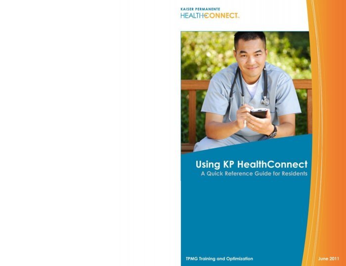 Kaiser permanente healthconnect transform