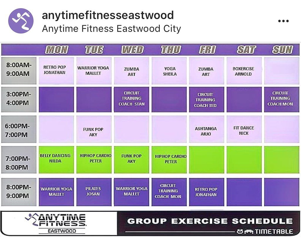 Anytime fitness monthly cost