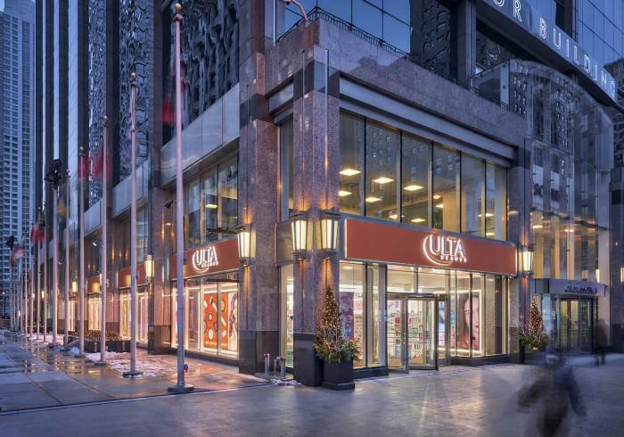 Ulta beauty store shop massive business via