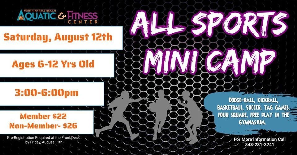 North myrtle beach aquatic fitness center