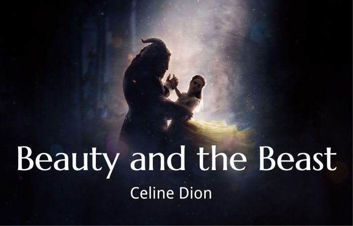 Beast beauty celine dion song disney