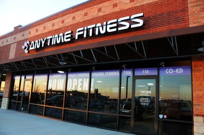 Fitness anytime rates branches fee