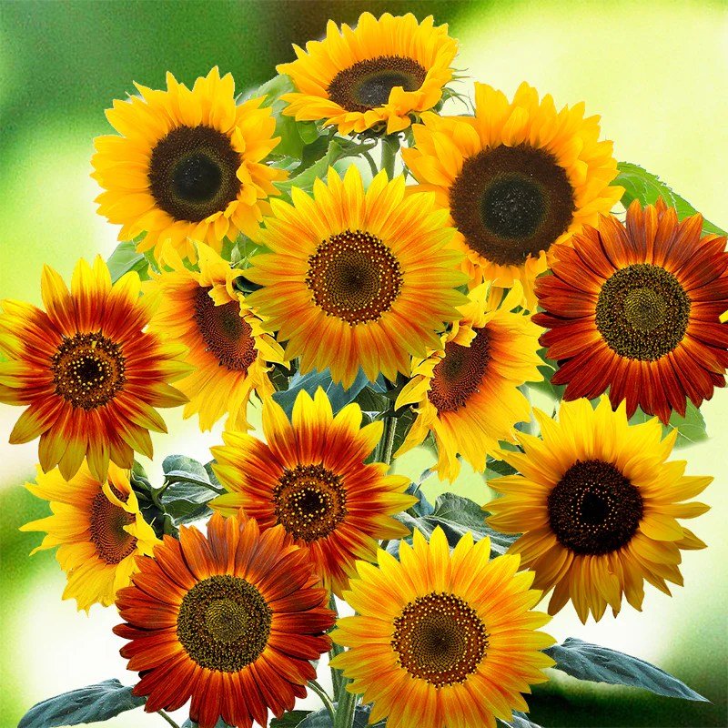 Sunflowers garden ouellette angie