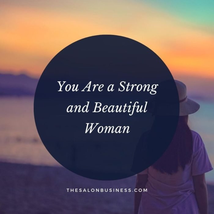 Beautiful lines for her beauty