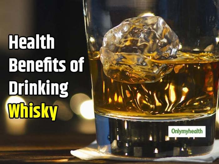 Health benefits whiskey whisky