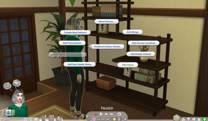 Health care redux sims 4
