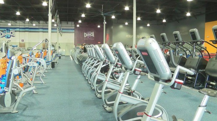 Crunch gym lachine fitness experience trainers inside