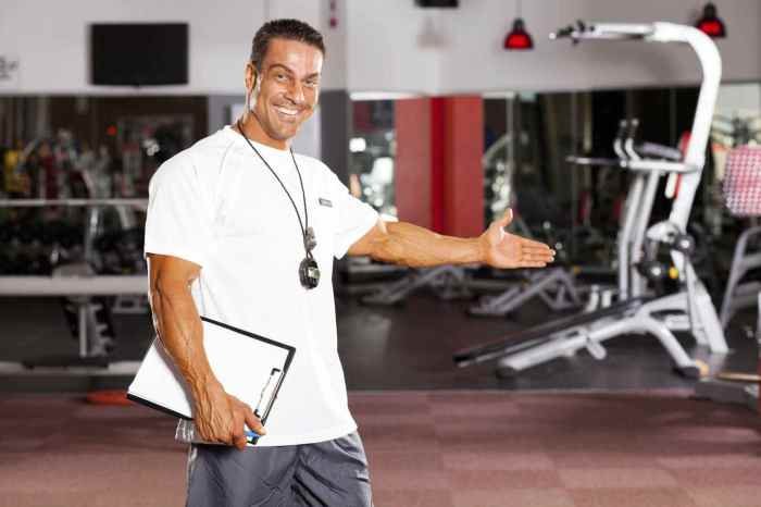 Master fitness trainer