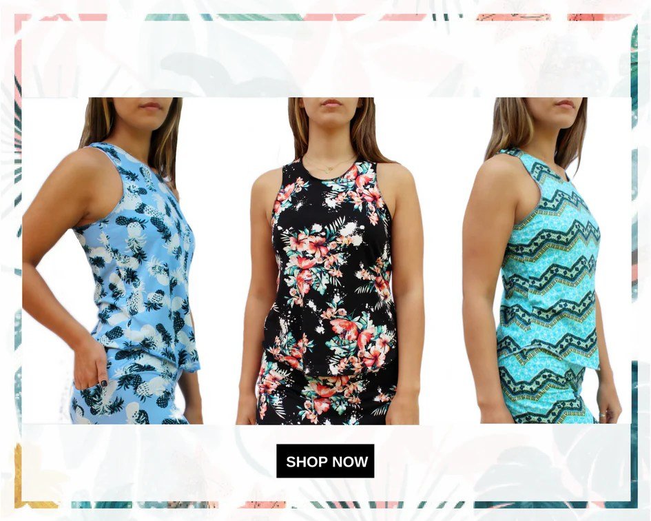 Women's fitness tank top