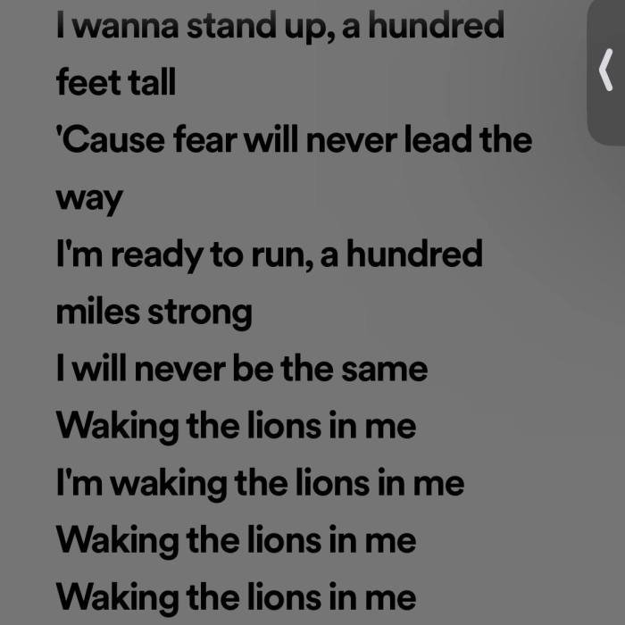 Working on my fitness lyrics
