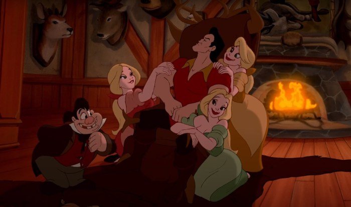Beauty and the beast songs gaston