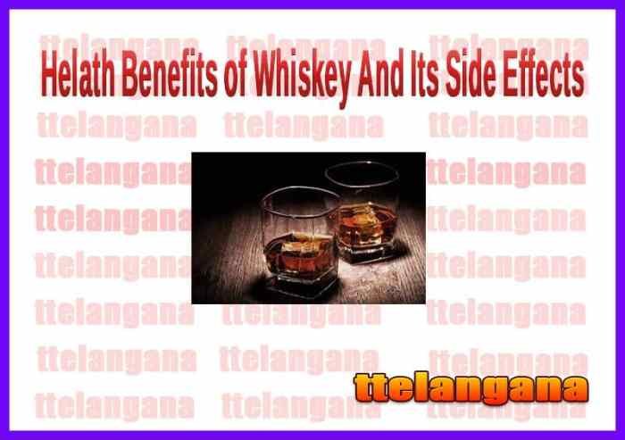 Whiskey is good for health