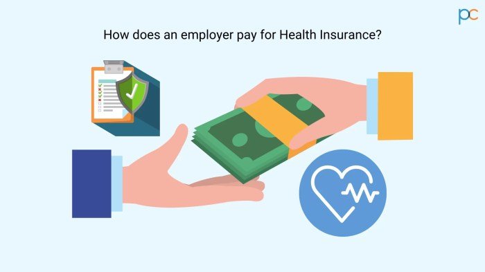 Insurance employers offered their sponsored employer majority workers health take
