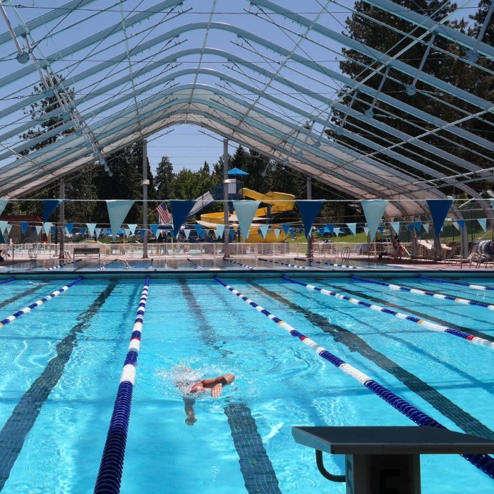 Fitness swim center juniper pool bend activity facility recreation door community feed custom outdoor