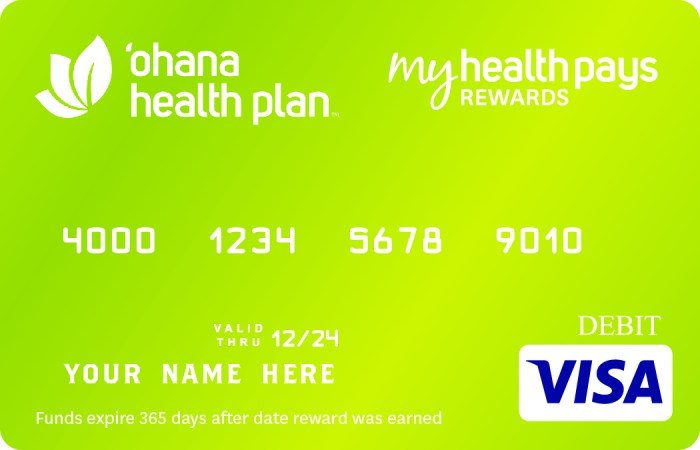 My health pays rewards store
