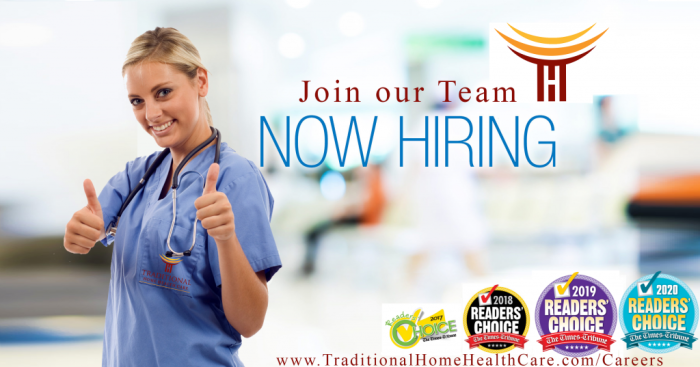 Home health job