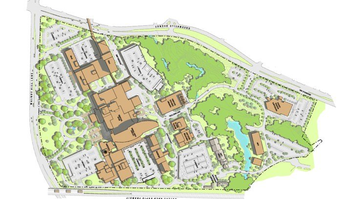 Presbyterian hospital texas health dallas map parking