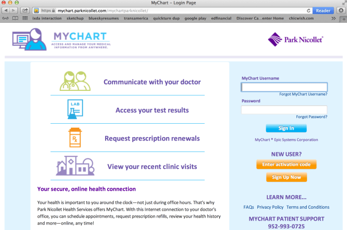 Ou health mychart
