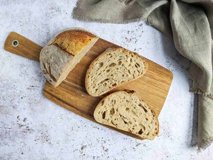 Health benefit of sourdough bread