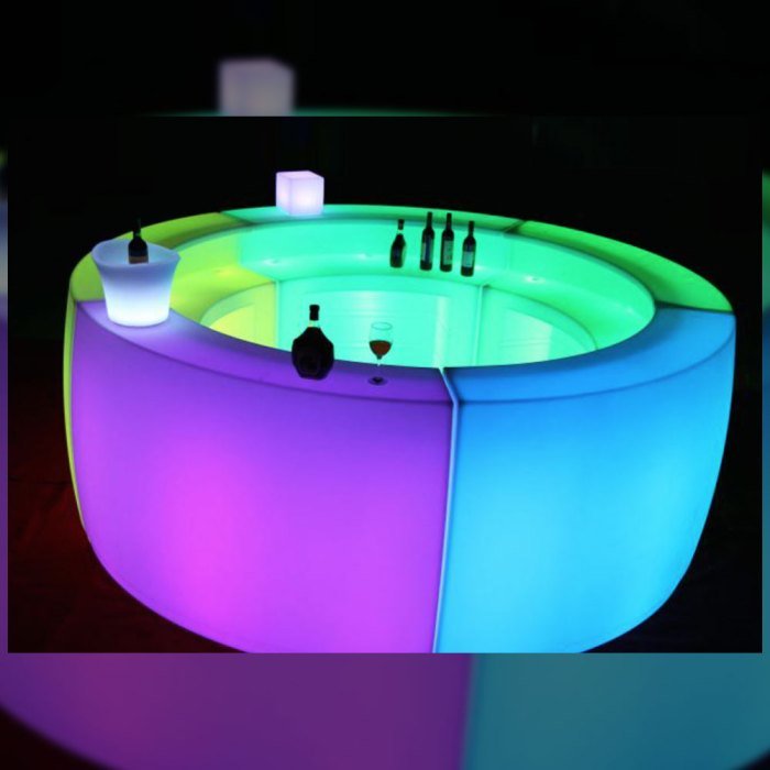 Glowing beauty bar