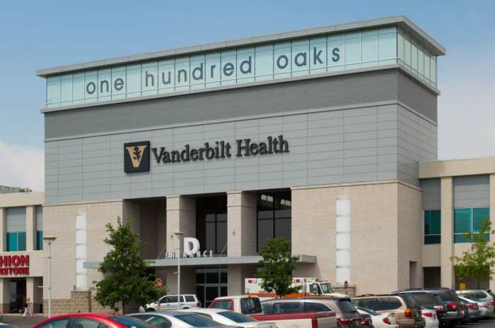 Vanderbilt health one hundred oaks