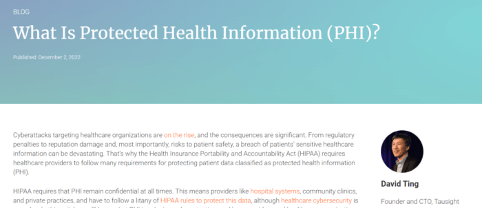 Independent health systems