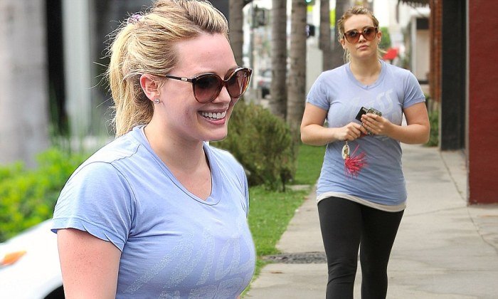 Hilary duff fitness