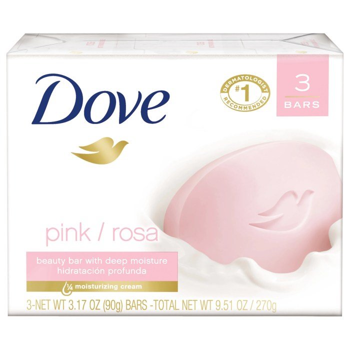 Bar dove beauty pink walmart