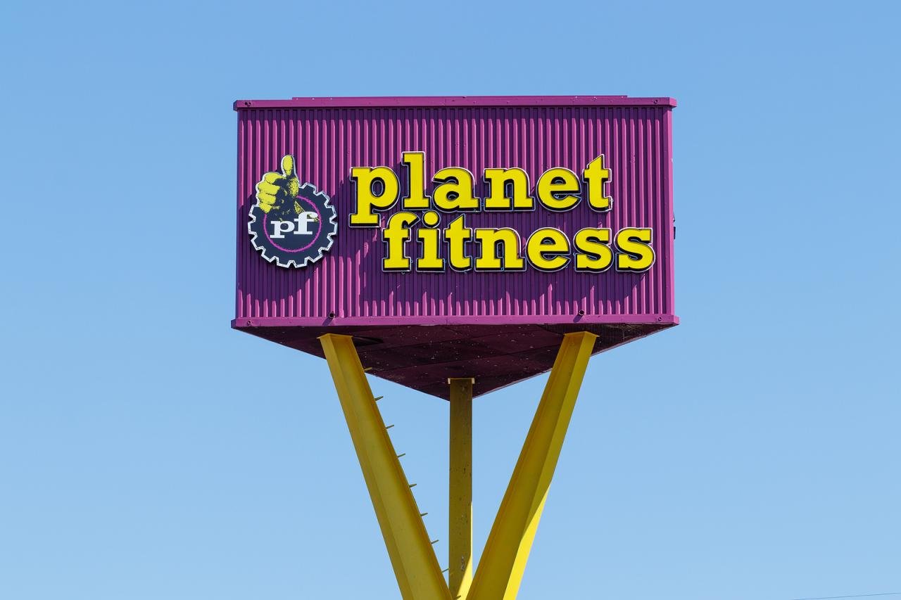 Planet fitness stock price