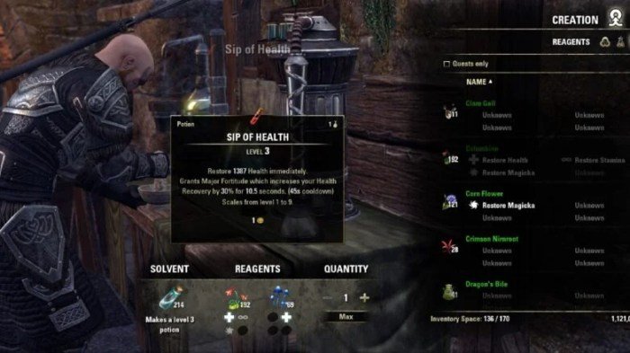 Sip of health eso