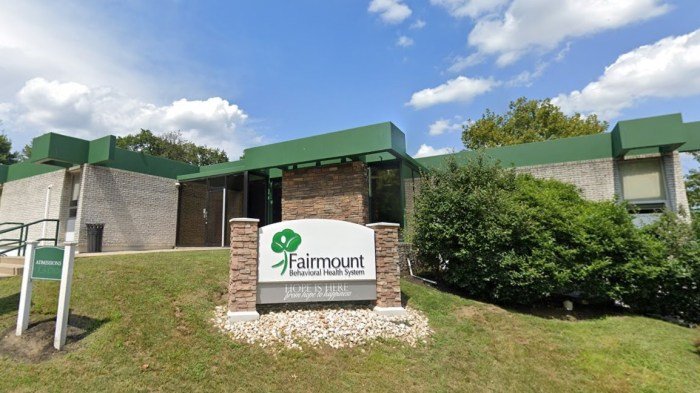 Fairmount behavioral health philadelphia