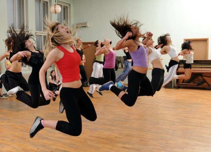 Dance zumba fitness weight loss dancing energetic reebok workouts