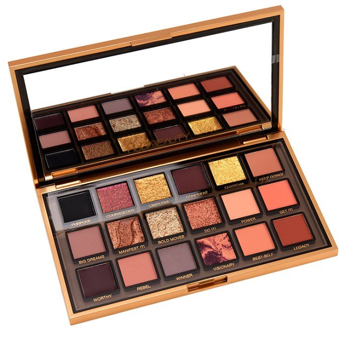 Huda eyeshadow matte glitter shadow refund guarantee