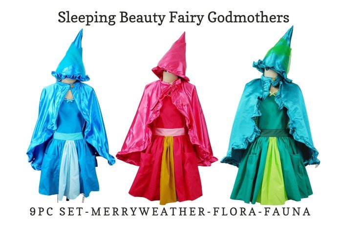 Sleeping beauty fairy godmothers