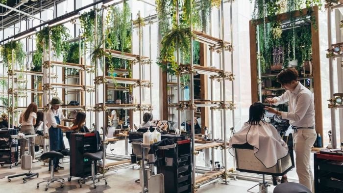 Salon beauty makeup bar cloud blowdry soty belleza diseño salons room blow dry salón raton boca interiores florida studio tour