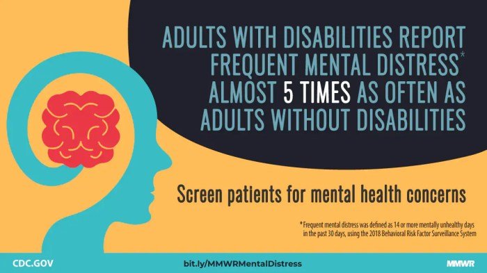 Mental health as a disability