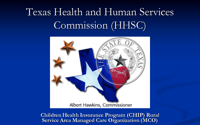 Texas health and human services commissioner