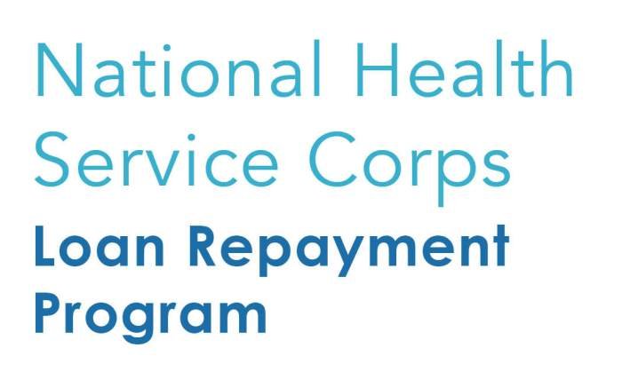 National health corps loan repayment