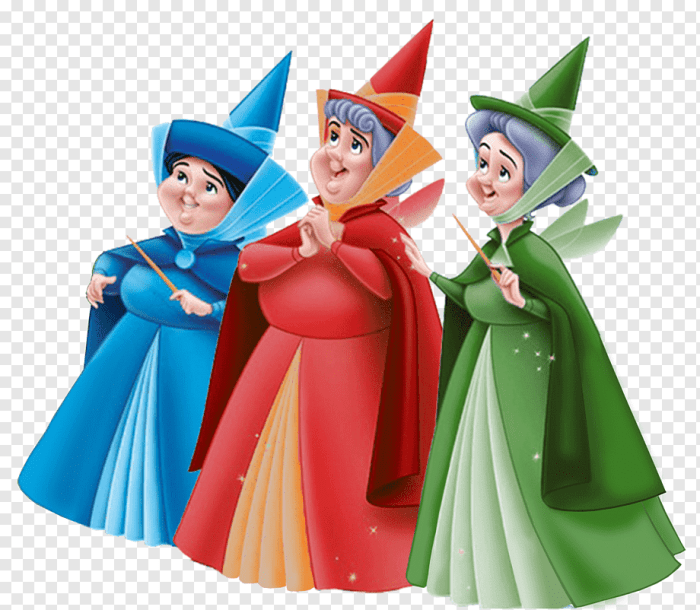 Sleeping beauty fairy godmothers