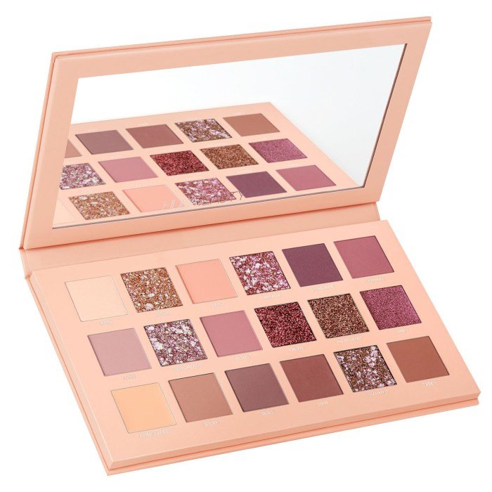 Huda palette beauty nude makeup brand