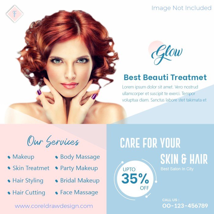 Beauty salon social media