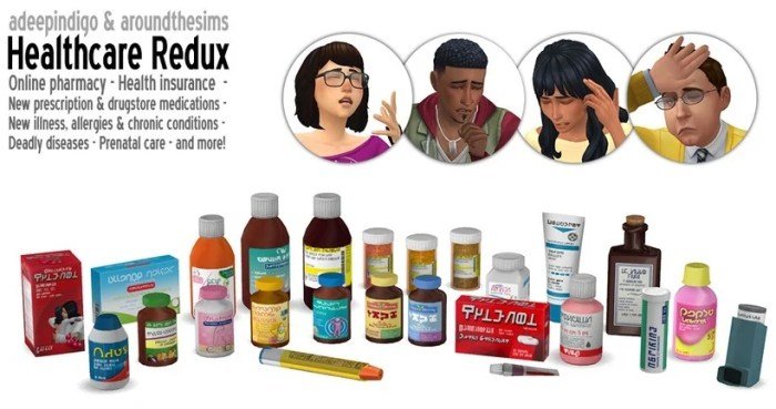 Health care redux sims 4