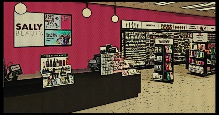 Sally's beauty supply shop