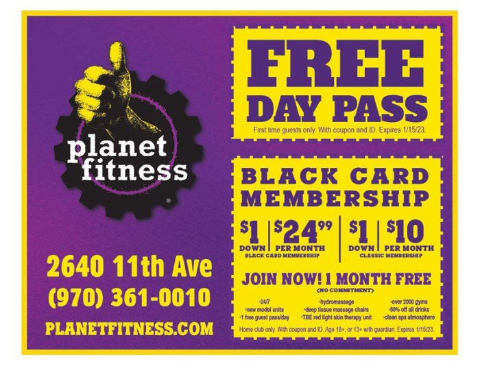 Planet fitness coupons code