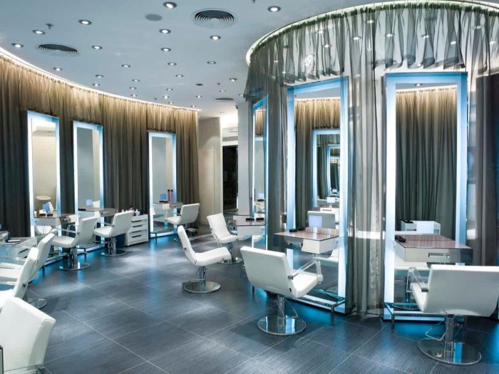 Unique hair and beauty salon