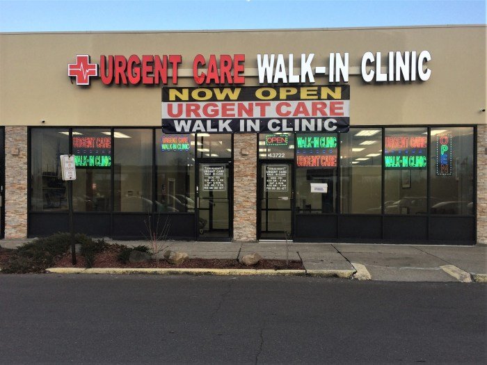 Urgent clinic walk
