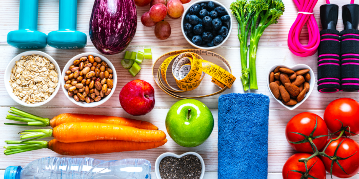 Healthy habits eating easy family food collage azmanov veena