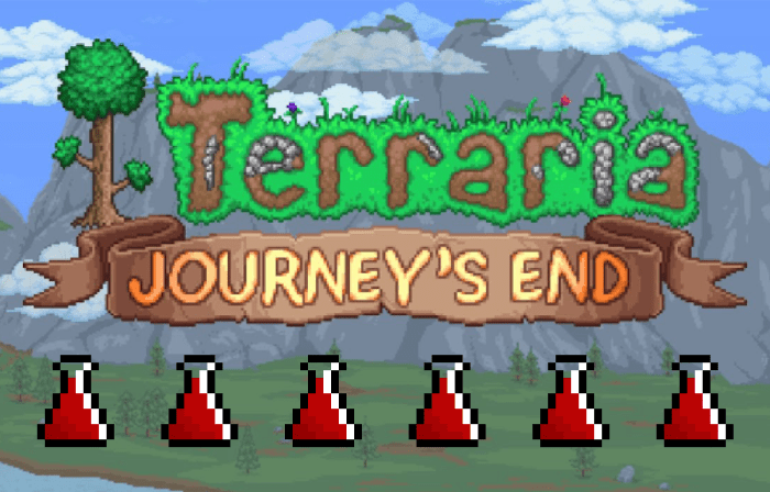 Health potions terraria